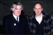 Pete Townshend and Ted Hughes 1993
