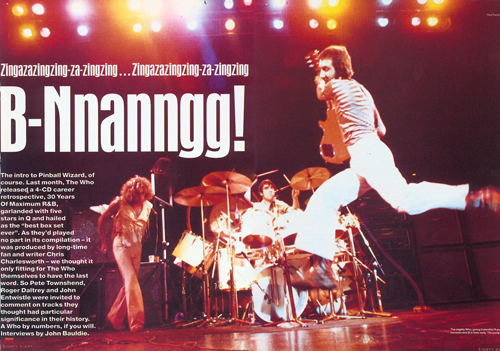 The Who in Q magazine 1994