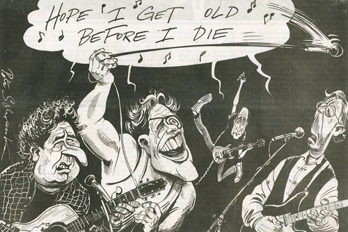 Ralph Steadman on 1996 Hyde Park