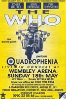 The Who 1997 Wembley ad