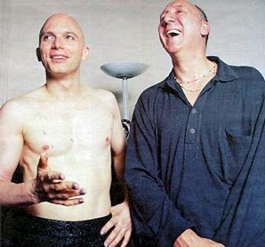 Pete Townshend and Michael Cerveris 1998