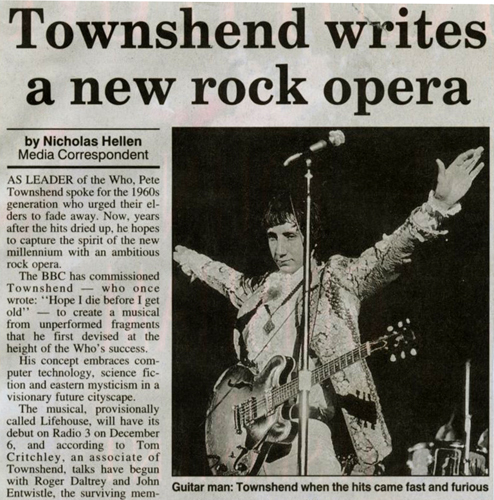 Times article 26 July 1999