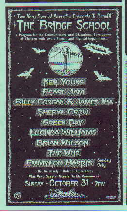 The Who Bridge School Flyer