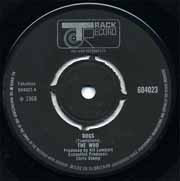The Who Dogs Track label