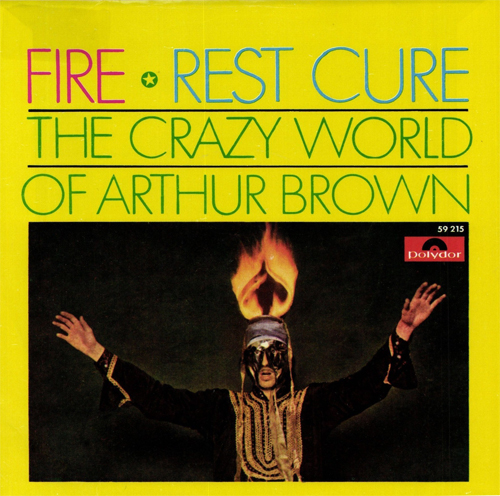 Arthur Brown Fire picture sleeve