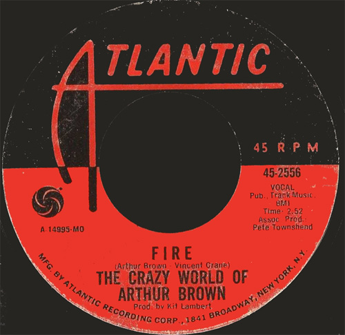 Arthur Brown Fire US 45