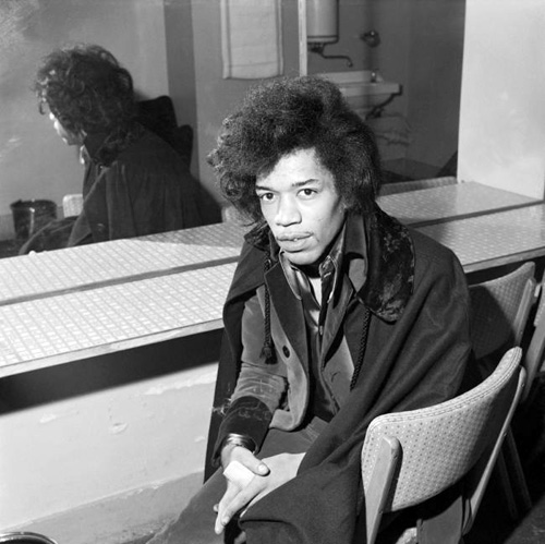 Jimi Hendrix in 1966