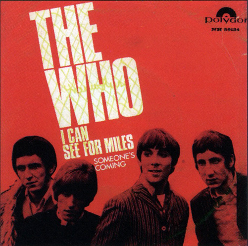 I Can See For Miles Swedish picture sleeve