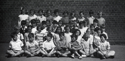 Keith Moon mid 1950s class photo