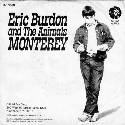 Monterey Eric Burdon single