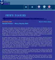 Pete Townshend on Harold Pinter
