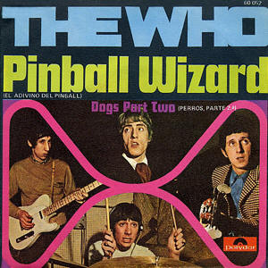 Pinball Wizard Spanish picture sleeve