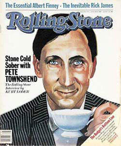 Rolling Stone Sober Pete Townshend