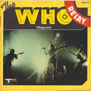 The Who The Relay German picture sleeve