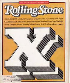 Rolling Stone 20th Anniversary issue