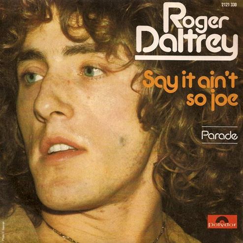 Roger Daltrey Say It Aint So French picture sleeve
