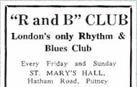 1963 ad for St. Mary's Hall