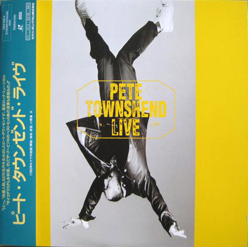 Pete Townshend Live laserdisc
