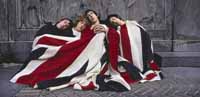 The Who under flag