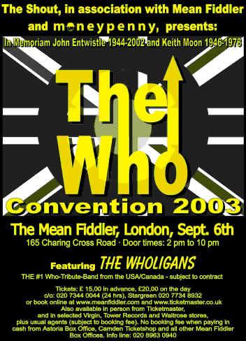The Who Convention 2003