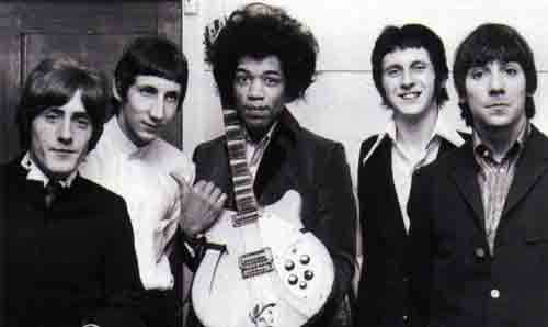 The Who with Jimi Hendrix